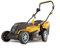 Powerplus Elektrischer Rasenmäher POWXG6251-1600 W und 380 mm Ø, Rasenmäher, Gartengerät, mit Grasaufnahme, Mulchen und Heckauswurf