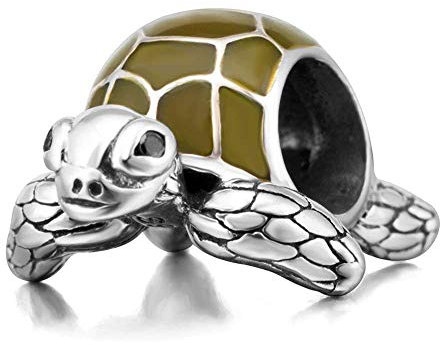 925 Sterling Silber Meeresschildkröte Charm für Pandora Armband (A)