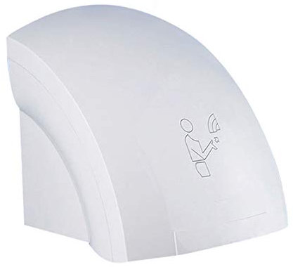 Secador de manos automático montado en la pared a temperatura constante, Secador de manos para baño público/lugar público, Secador de manos eléctrico automático de alta velocidad 1800W