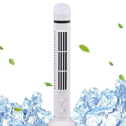 Ventilateur Tour pour Chambre à Coucher bladeless desk fan Ventilateur Oscillant à 90 Degrés, Ventilateur de Bureau USB Portable Silencieux avec Torenventilatoren