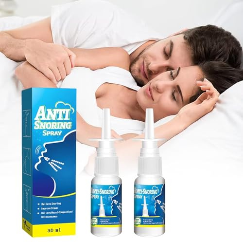 Spray Anti Ronflement,2PCS Spray Nasal Anti Ronflement,Anti Ronflement Efficace Puissant,Anti Ronflement,Solution Naturelle Contre Ronflement