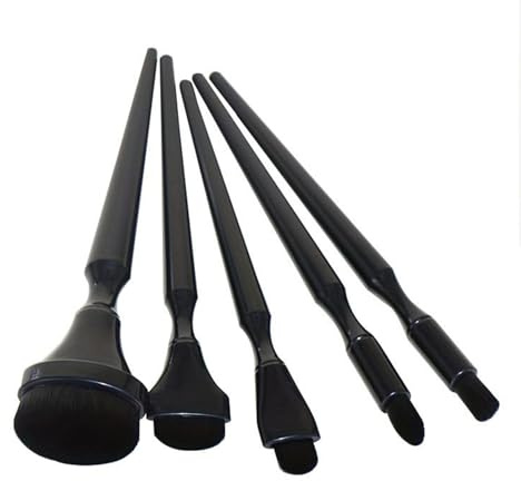 Pinceles para Dibujo con Carboncillo | 5 Piezas Herramientas de Pintura | Pincel para Mezclar Carboncillo y Tinta,para Artistas Aficionados Entusiastas Creadores DIY Aula Estudio Bodegón Dibujo