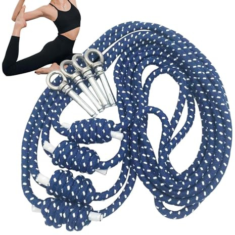 di stretching gambe,Allenatore per la schiena e Allenatore di Esercizio in Cotone | Kit Corda Yoga da Muro,Per la casa e lo studio Pilates Danza Grandi deviazioni aeree Balletto Fitness