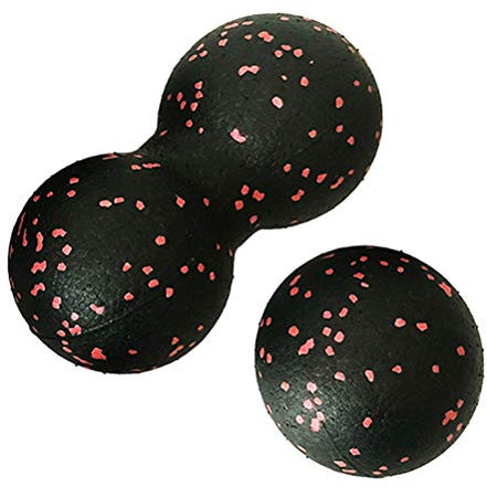 WSADZXC77 Selbstmassageball, Erdnuss Massageball Faszienball-Set Lacrosse-Ball Muskelrolle für Wirbelsäule, Faszie, Hals, Akupressur Plantarfasziitis Reflexzonenmassage