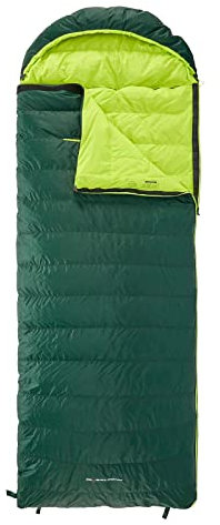 Nordisk Y by Tension Brick 400 - Daunenschlafsack in Deckenform, Größe:L, Seite des Reißverschlusses:Links