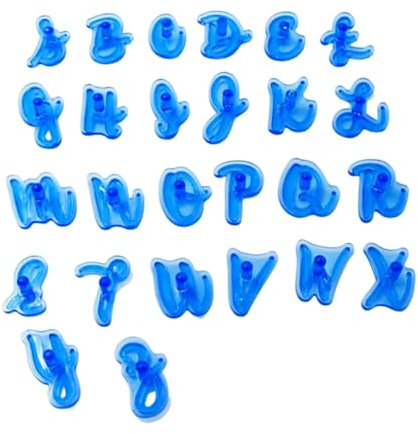 Gurxi 66 Pièces Emporte Piece Lettre Alphabet Emporte Piece Alphabet Pâtisserie Réutilisables Chiffres Set De Moules Emporte-Pièces Pour Pâtisserie Pour Décoration De Gâteaux
