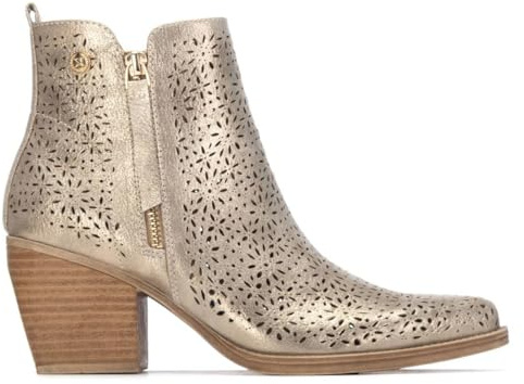 XTI - Botas Camperas Mujer - Calzado Cómodo y Versátil - Moda casual
