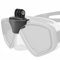 Hixeto Universal Dive Mask Mount for Go Pro, Compatible with Popular Dual Lens Masks, Camera Mount, Black, MX05