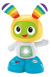 Fisher-Price Minirobot robi, juguete electrónico bebé +6 meses (Mattel FFD92)