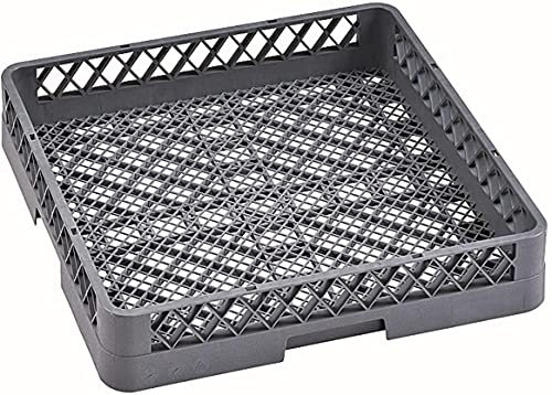 RO- Cestello universale per scolapiatti, per posate e piccoli pezzi di lavastoviglie, vassoio per lavastoviglie finemente intrecciato, 50 x 50 cm