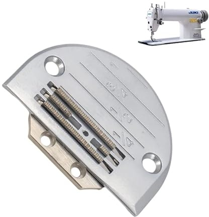 Industriell symaskin Standard Tänder + Needle Plate Kit Kompatibel med Juki, Brother, Singer och mer