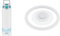 SIGG Total Clear ONE MyPlanet™ Aqua Trinkflasche (0.75 L) & WMB ONE Top Verschluss (One Size), Ersatzteil Trinkflasche, einhändig bedienbarer & auslaufsicherer Verschluss