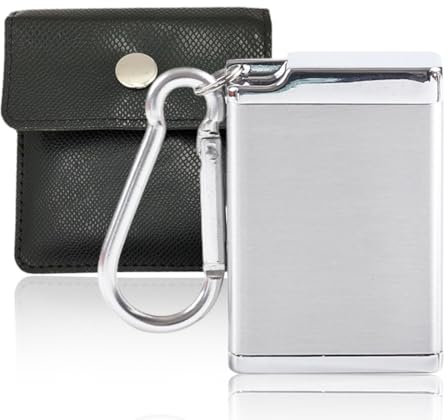 Cenicero de bolsillo portátil y bolsa de ceniza portátil, cenicero de bolsillo de metal para viajes, bolsillos para cigarrillos