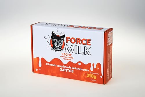 FORCEMILK Gatitos 210 g con Calostro y Taurina (el empaque puede diferir)