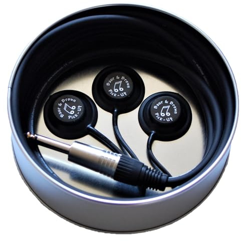 Baur&Brown Handpan Pick Up, micro Handpan Pick Up pour Handpan, microphone de contact, capteur piézoélectrique
