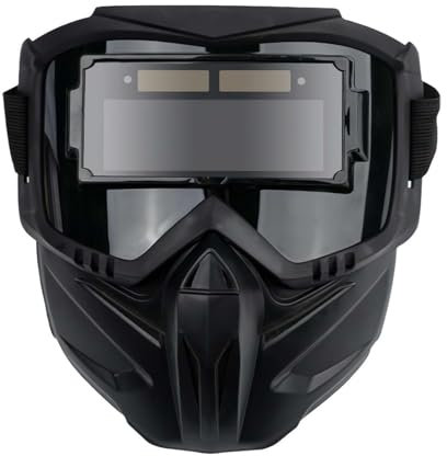 SHUZHENG Special Welding and Cutting Masque, Detachable Welding Hood Fireproof Masque,Welding Helmet,Anti-glare Welder Mask Protective Face Eye Protection For Grinding Plasma Cutting
