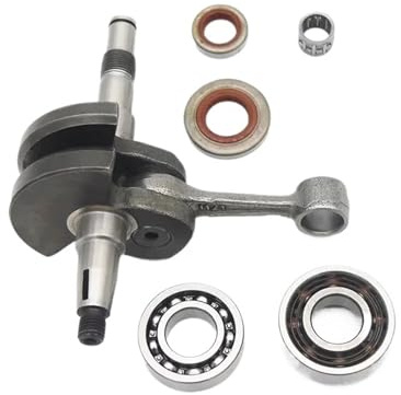 UYTGFO Passar till Stihl 024 026 PRO AV Motorsåg Vevaxeldelar 1121 0300 405 MS240 MS260 Vevaxellager Oljetätning Nålhållarsats(Crankshaft Kit)
