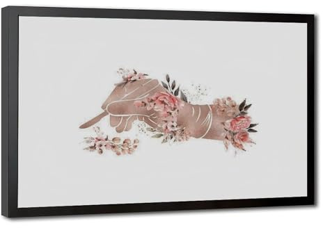 UDTHB Scalpel Print, Surgeon Office Wall Art, Doctor, Surgeon Graduation Gift, Lancet, Bistoury Wall Decoration Poster Family Bar Restaurant Garage Cafe Art Sign Gift Black Frame 20x30in