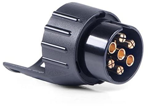 7 Pin Trailer Connector Trailer Adapter 7 Pin to 13 Pin Trailer Adapter Electrical Plug Connector for Fulenyi Light Socket Wire Harness Converter Adapter