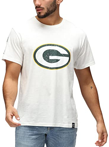 Recovered Shirt - NFL Green Bay Packers Ecru weiß - L