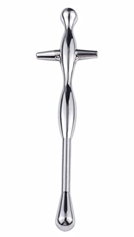 Edelstahl Penis Plug Harnröhren Plug Dilatoren Für Männer, Dilatoren Erotik Spielzeug Silber Penis Plug Stretching Urethral Dilatoren (Kreuzform Dilator)