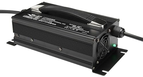 WLEJSL Caricabatterie 60 V Caricabatterie per Carrelli Elevatori 60 V 15 A Caricabatterie Batterie al Piombo Ad Alta Potenza con Display LCD Carrelli Elevatori Elettrici Auto Elettrica,C