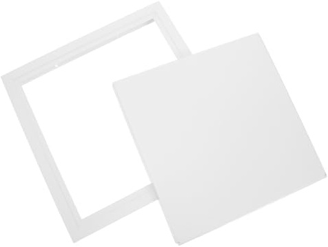 Gatuida Plaque d'Accès Amovible en Alliage d'Aluminium 275 X 275 CM pour Cloisons Sèches Panneau de Recouvrement Renforcé pour Ventilation et Plomberie Porte de Sécurité pour Plafond