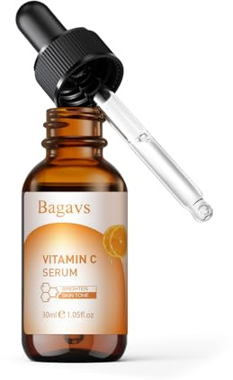 Serum Vitamine C pour le Contour des Yeux et les Soins,le Visage et le Corps,Serum Visage avec Acide Salicylique,Collagene et Acide Hyaluronique,Niacinamide,Skincare Routine