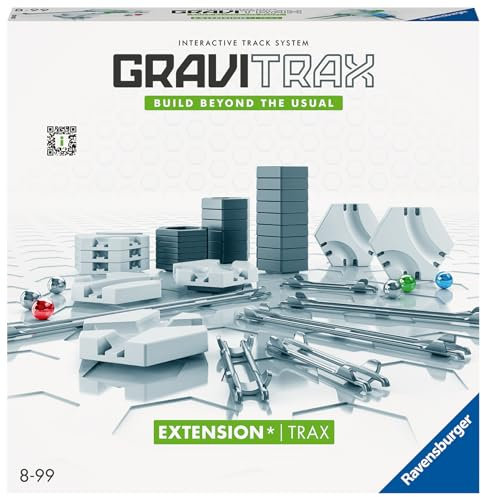 Ravensburger GraviTrax Extension Trax 22414 - GraviTrax Erweiterung für Deine Kugelbahn - Murmelbahn und Konstruktionsspielzeug ab 8 Jahren, GraviTrax Zubehör kombinierbar mit Allen Produkten