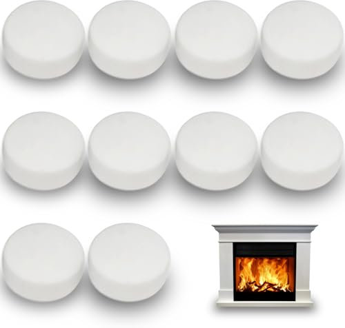 10 Stück Keramikwolle Für Bioethanol: Keramikwolle Für Bioethanol Kamin, Tischkamin Ethanol Ceramic Sponge Ceramic Wool Längere Brenndauer
