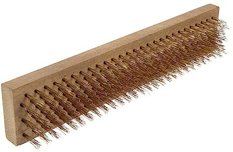 NULYLU Spazzola Per Pulizia Esterni Con Manico Lungo Spazzolone Per Pulire Pavimenti Rimuovere Macchie e Muffe Per Giardini e Ambienti Domestici Inossidabile