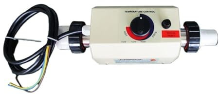 JCKJWL Bomba de Calor for Piscina con Calentador de Agua de 3 kW, Ideal for bañeras, minipiscinas y spas. Calefacción rápida y eficiente