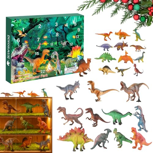 Adventskalender 2025, kontorsprydnadsfigur | 24 dagars adventskalender med julfigurer för familj, för män, kvinnor, flickor, tonåringar, fru, son, dotter, familj, vänner