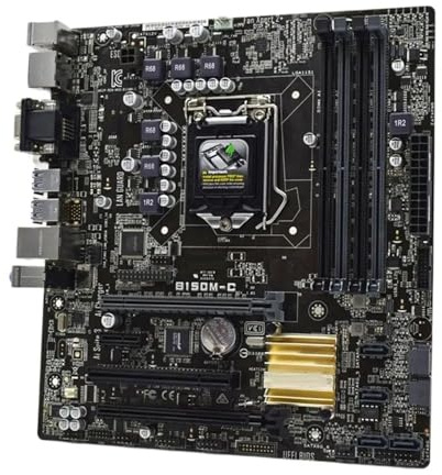 Placa Madre Fit For ASUS B150M-C/CSM LGA1151 Compatible con procesadores I7-7700K, I7-6700K, I5-7600K, I5-6600K, 6500 CPU, 4 DDR4, 64 GB, HDMI, M.2, PCIe 3.0