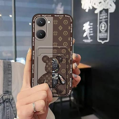 Lulumi-Phone Case For VIVO Y03 4G/Y18/Y18E/Y28S 5G/Y36T 4G, cell phone sleeve mobile case Card sleeve Shockproof Dirt-resistant Anti-dust Waterproof Card slot cell phone cover TPU