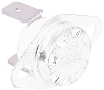 Interrupteur Thermostat Contrôle Température 250V 16A Module Fermeture Normale Plastique Résistant Chaleur 160°C