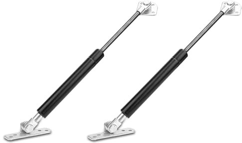 11.4inch 67lb/300N Gas Strut Shock Spring for Heavy Lid,Lift Support Gas Spring,RV Bed Storage Door Lift Kit Window Lift and Lid Support 100mm Stroke Gas Strut for RV Bed Heavy Duty Lid,TV Cabinet