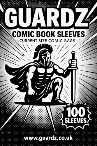 Guardz - 100 x Current Modern Day Size Comic Book Bags Sleeves