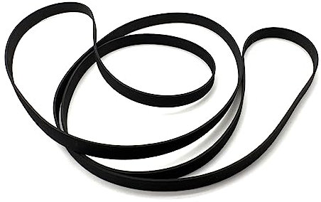 Correa Transmisión Para Reproductor Discos Vinilo LP Fonógrafo Gramófono Correa Transmisión Para Tocadiscos, 1 Uds. Ancho 5mm Grosor Correa Transmisión Plana 0,6mm Generator Belt(180mm)