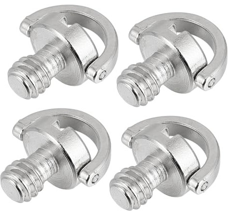 Gadpiparty 4pièces Vis De Caméra Pouce avec Design Standard pour Trépied Et Monopode Accessoires Photographiques Pratiques Et Faciles à Installer