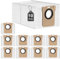 10 Sacs Aspirateur pour Robots Dreame L10s Ultra/ L10 Ultra/ L10s Pro/L10s Plus/L10 Prime/L20 Ultra/X40 Ultra/Xiaomi X10+, Ensemble de Sacs de Remplacement Accessoires
