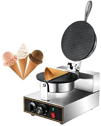 Máquina eléctrica comercial for hacer conos de gofres y helados, máquina for hacer conos de hierro for gofres Materiales de construcción