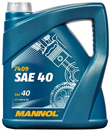 4L Mannol SAE 40 motorolja