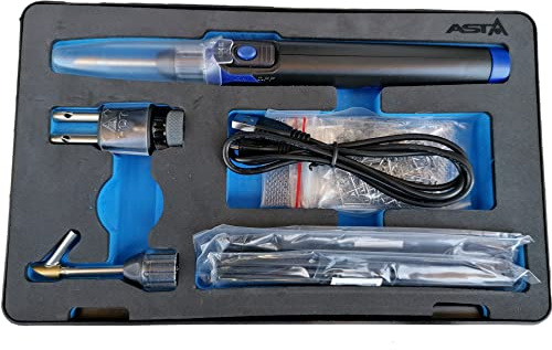 SIO Soudeur Plastique à Batterie avec Agrafes – Kit Réparation Pare-Chocs Voiture Moto Carénage – Fer Sans Fil Professionnel ABS PVC – Outil Réparation Fissures Cassures Carrosserie Atelier Auto