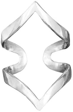 Ticome Women's Jewelry Fashion Vintage Design Arthritis Splint Ring Sterling Thumb Simple Alloy Ring,Unique Minimalist Wavy Design,Elegant and Trendy Fashion Adjustable Rings for Daily Wear(Silver)
