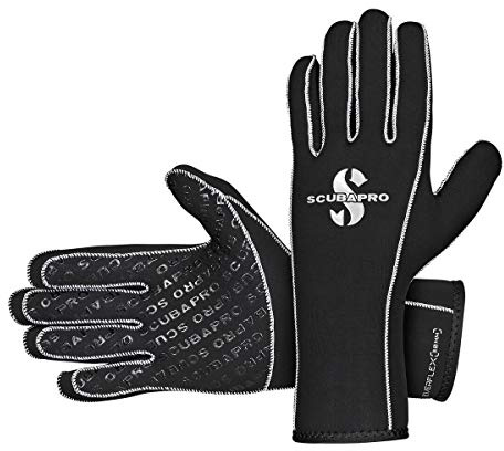 SCUBAPRO Everflex 3 mm Diving Glove (Large, Black)