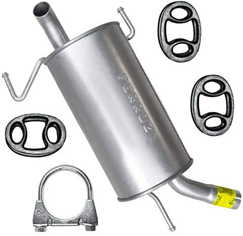 Endschalldämpfer Auspuff Endtopf für Opel Corsa C 3 III 1.0i 12V