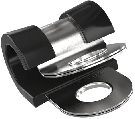 Lumonic 10x 6mm Rörklämmor med gummiblandning I Kabelklämmor för skruvning I Rörklämma 6mm, Rörklämmor, Fästklämma 6mm, Rörhållare