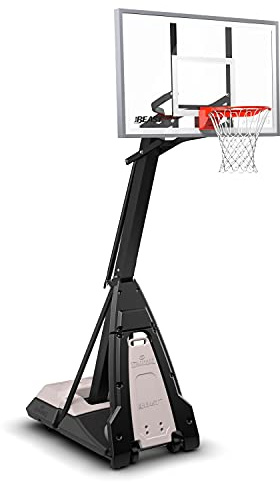 Spalding The Beast® 60 Tempered Glass Portable Basketball Hoop
