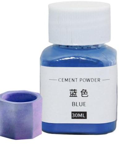 Pigmento Colore Cemento Colorante, 30ml Ossido Pigmento Polvere, Cemento Flowerpot Colore Polvere Vernice Piastrelle Per Calcestruzzo, Cemento, Mortaio, Malta, Gesso, Gesso, 1 Oz